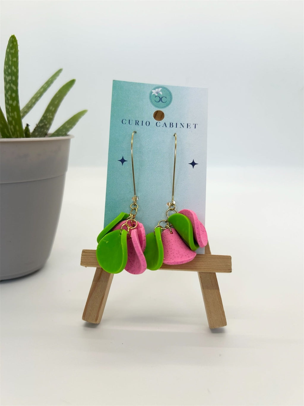 Petal Passion - Polymer Clay Earrings - Che Cose Belle