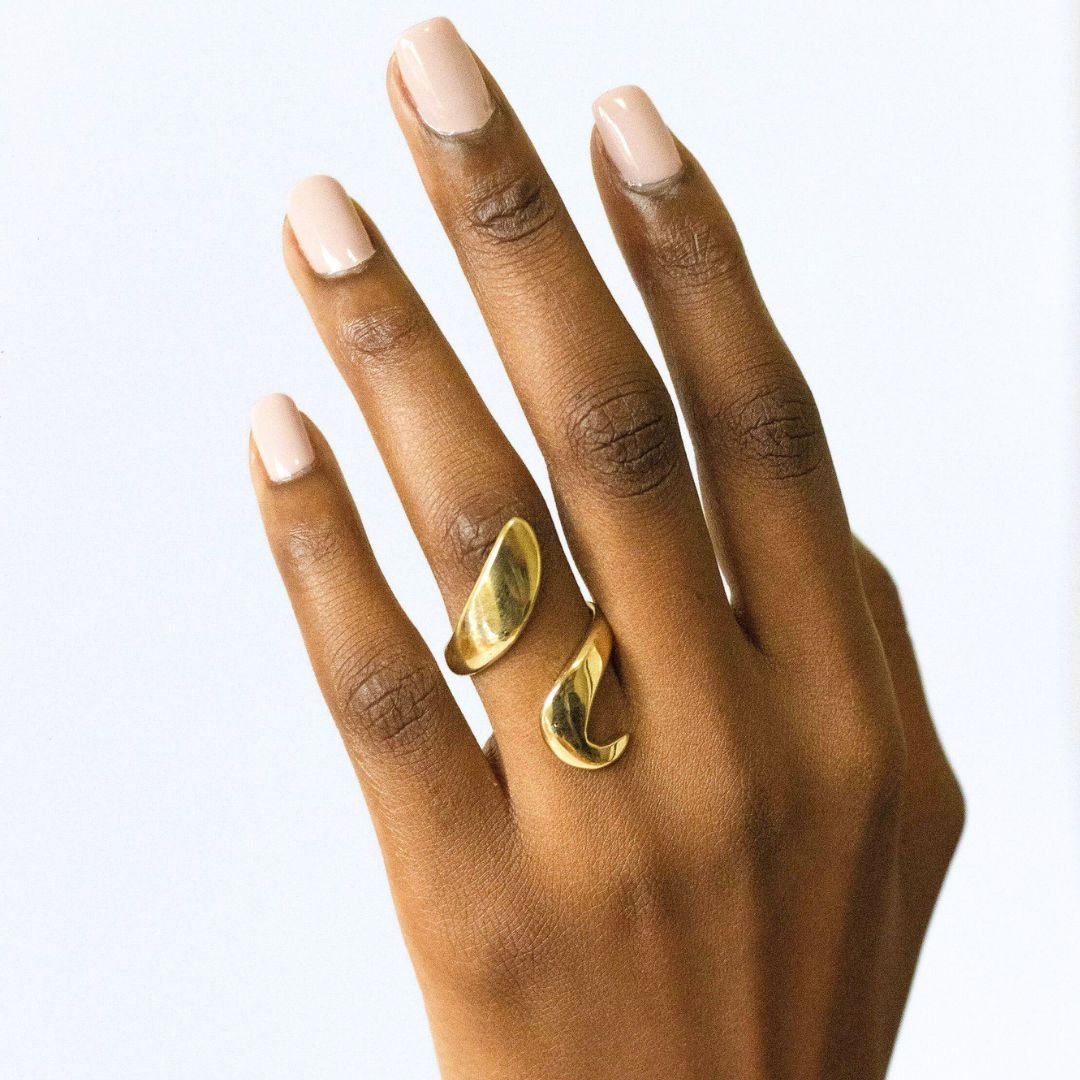 Petal Wrap Open Ring for Women | Kivuli - Che Cose Belle