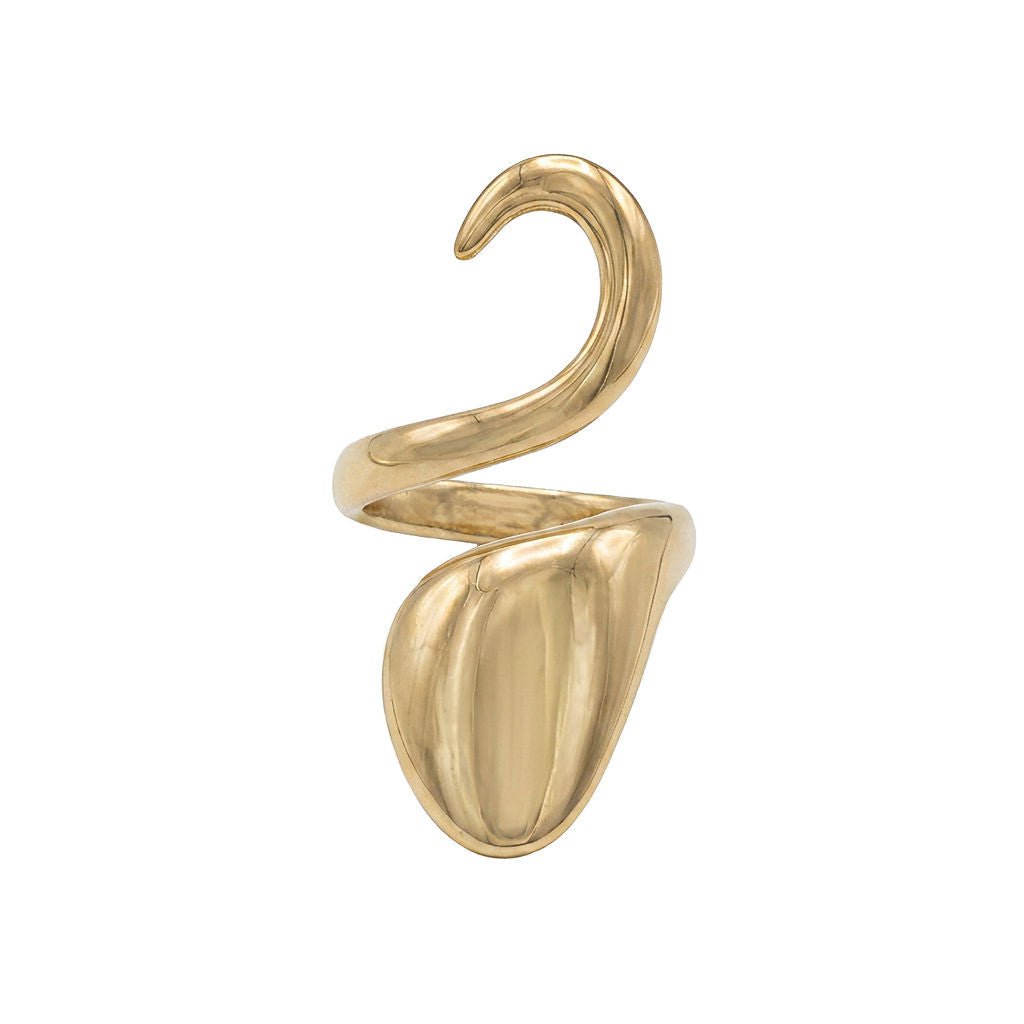 Petal Wrap Open Ring for Women | Kivuli - Che Cose Belle