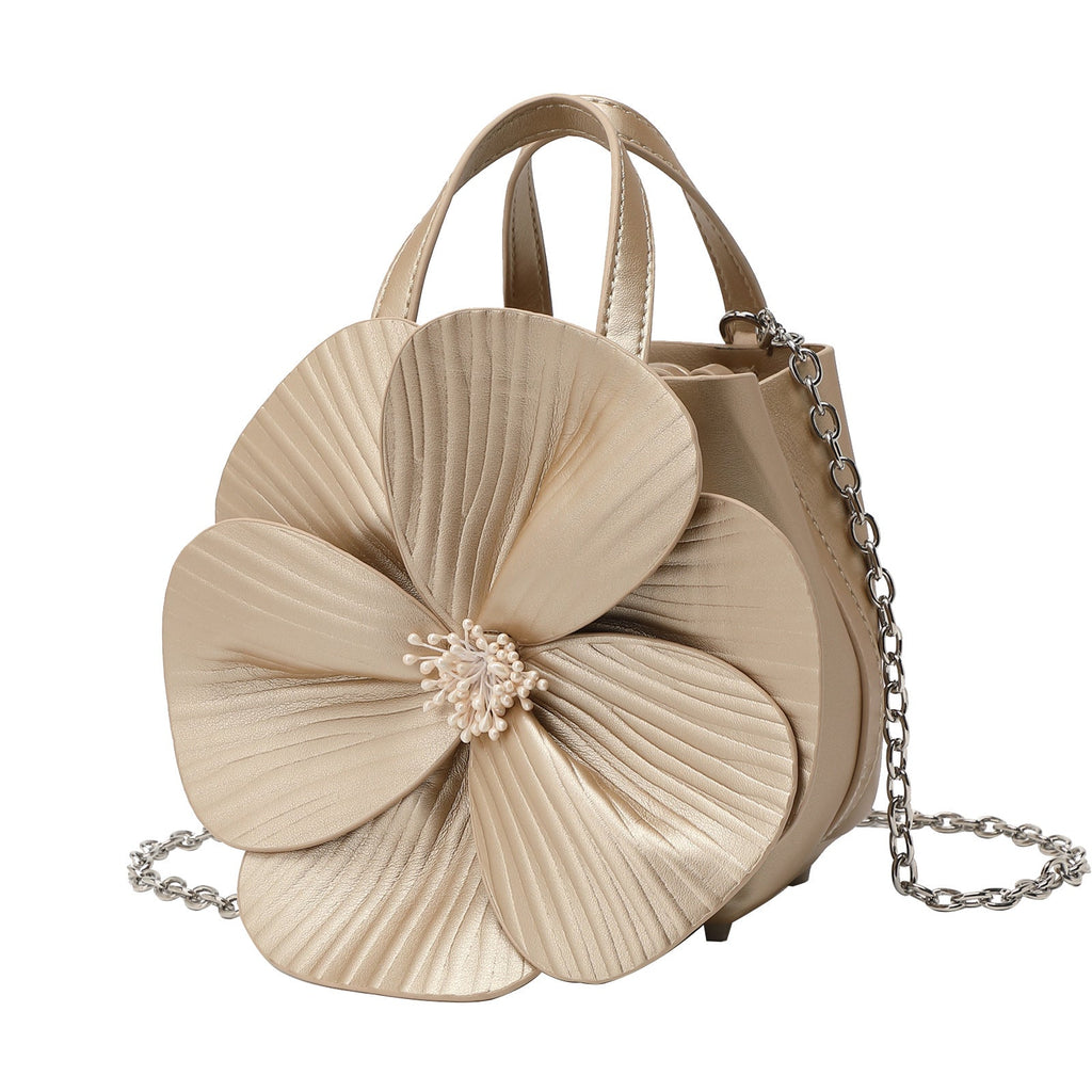 Petals Dinner Flowers Barrel Fashion Trend Evening Bags - Che Cose Belle