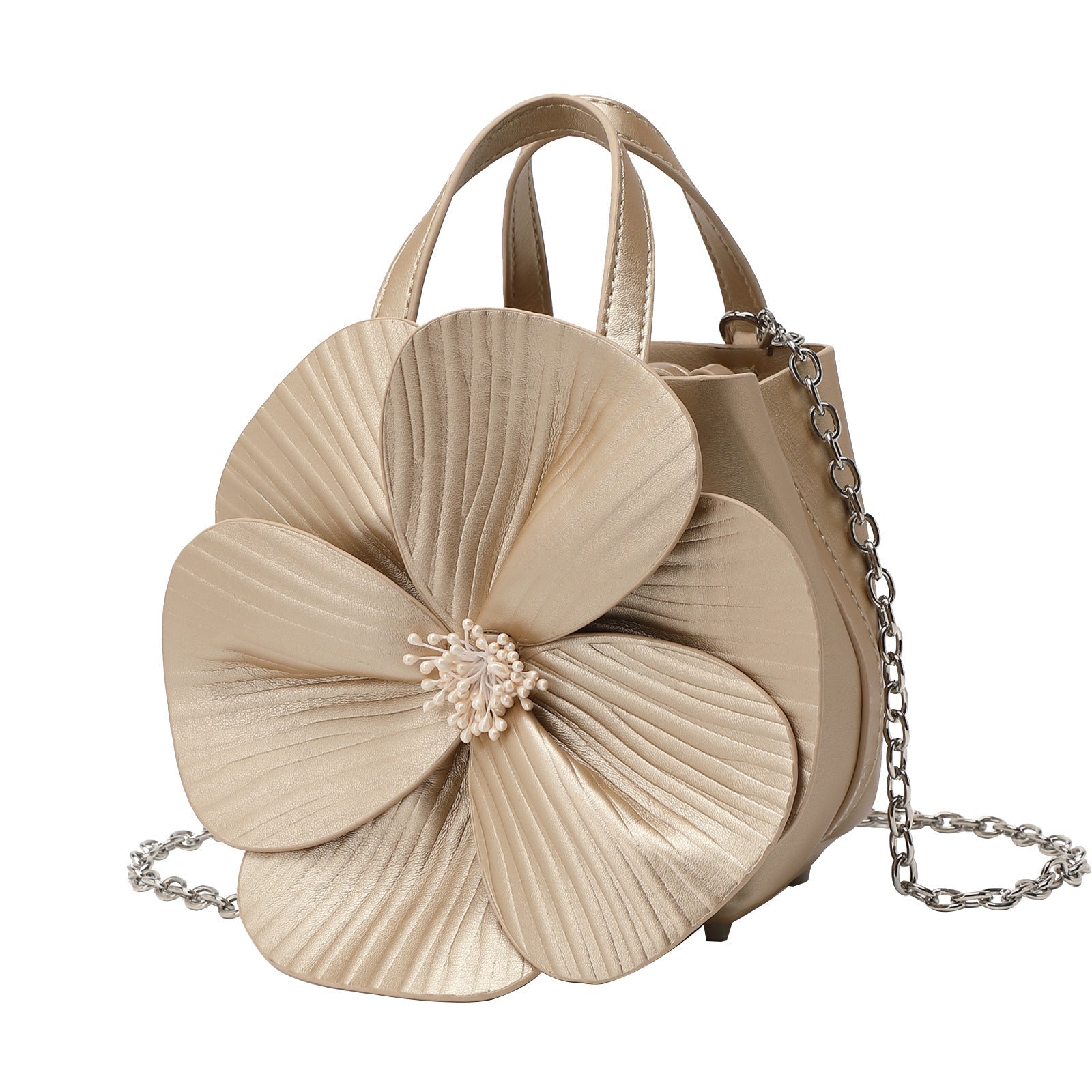 Petals Dinner Flowers Barrel Fashion Trend Evening Bags - Che Cose Belle