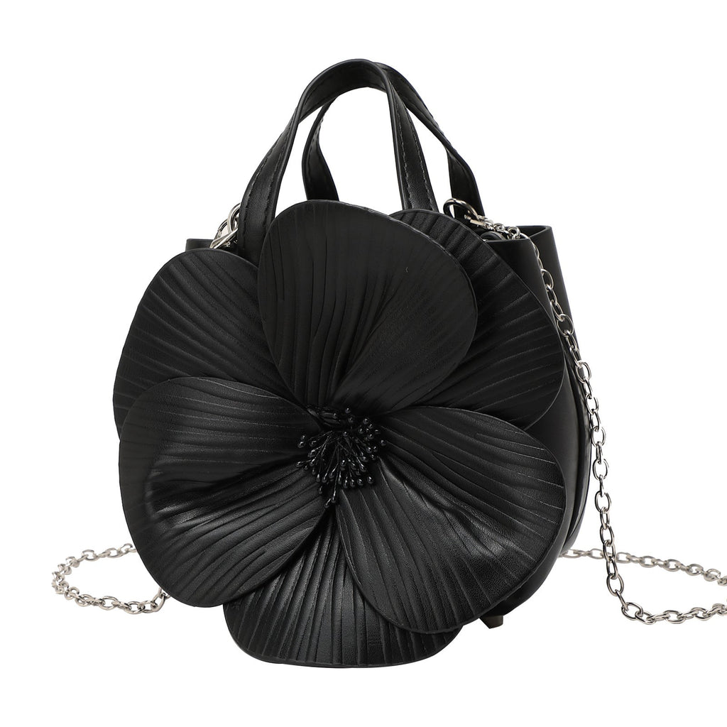 Petals Dinner Flowers Barrel Fashion Trend Evening Bags - Che Cose Belle