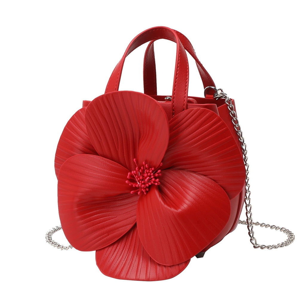Petals Dinner Flowers Barrel Fashion Trend Evening Bags - Che Cose Belle