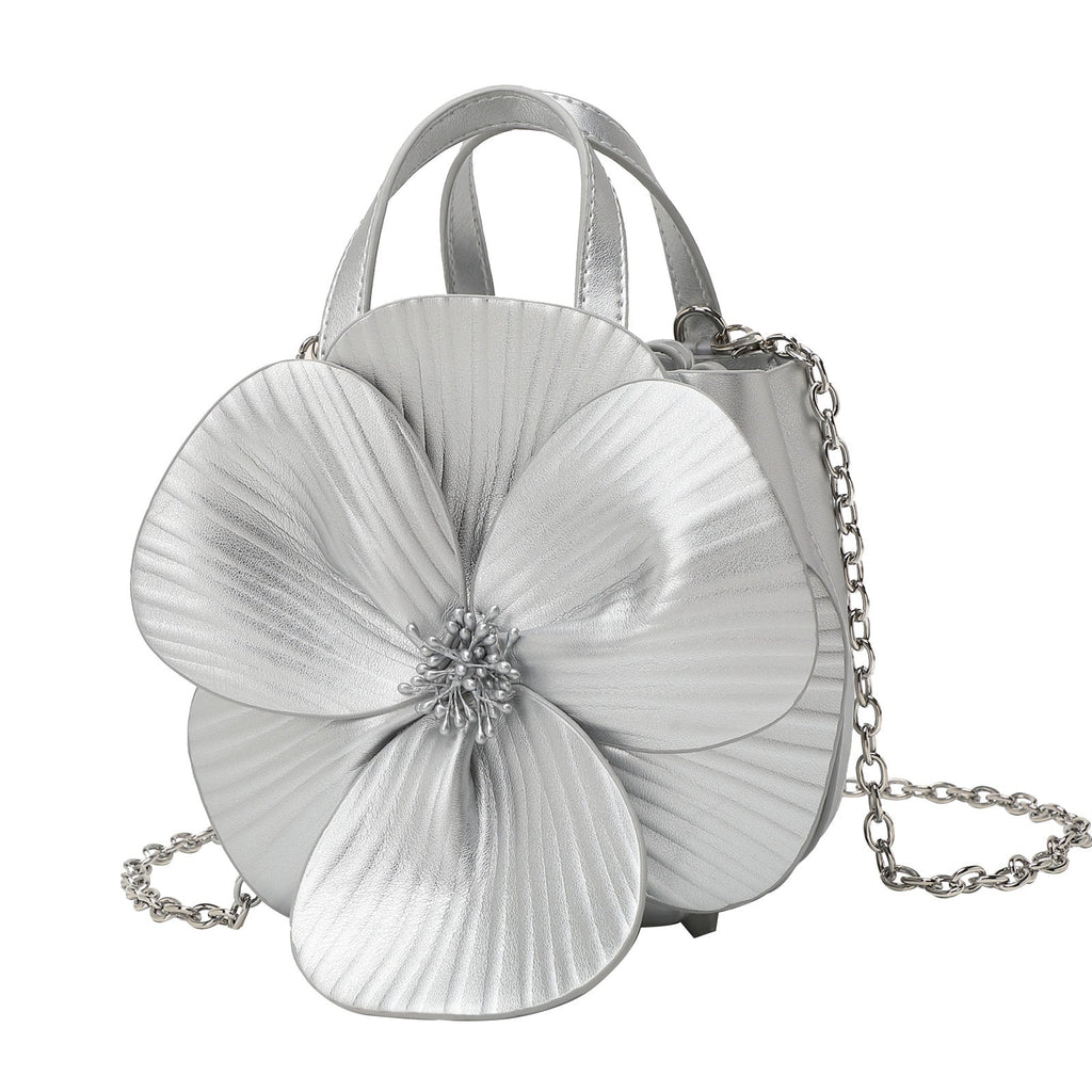 Petals Dinner Flowers Barrel Fashion Trend Evening Bags - Che Cose Belle