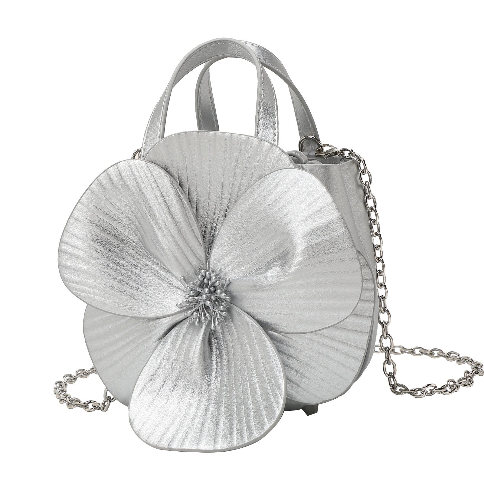 Petals Dinner Flowers Barrel Fashion Trend Evening Bags - Che Cose Belle