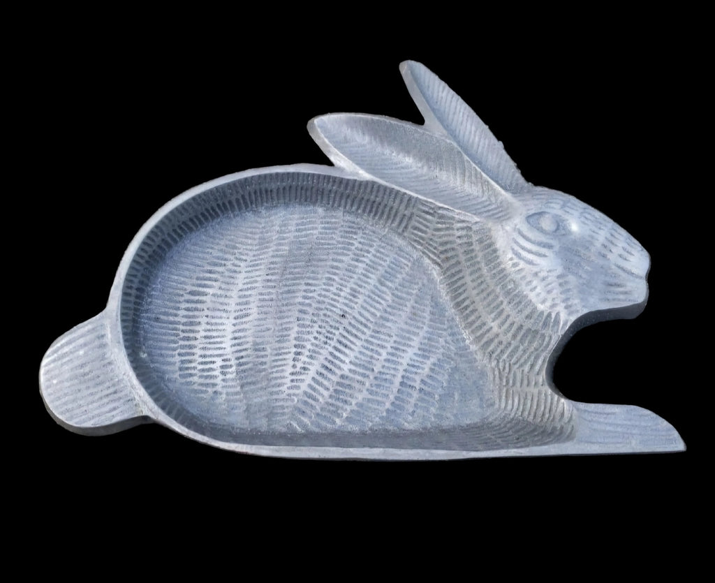 Pewter Rabbit Easter trinket Dish - Che Cose Belle