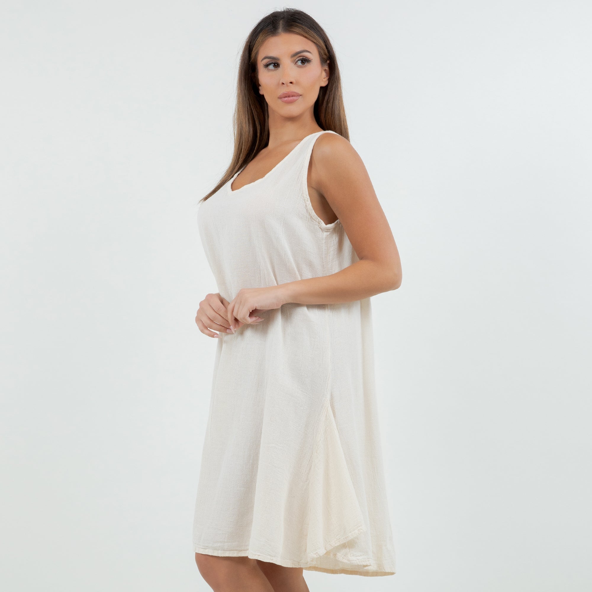 Peyton Dress 100% Cotton Gauze Sizing - Che Cose Belle