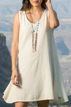 Peyton Dress 100% Cotton Gauze Sizing - Che Cose Belle