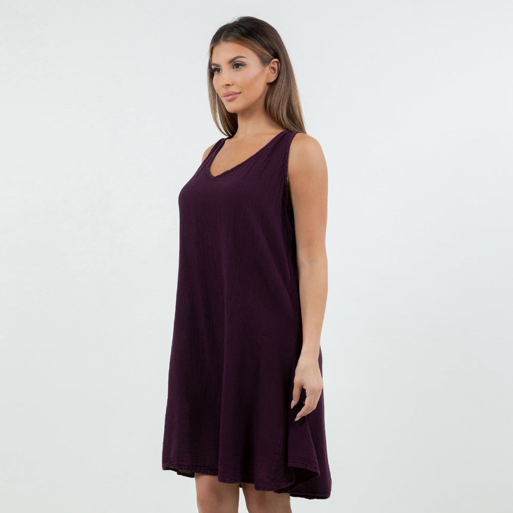 Peyton Dress 100% Cotton Gauze Sizing - Che Cose Belle