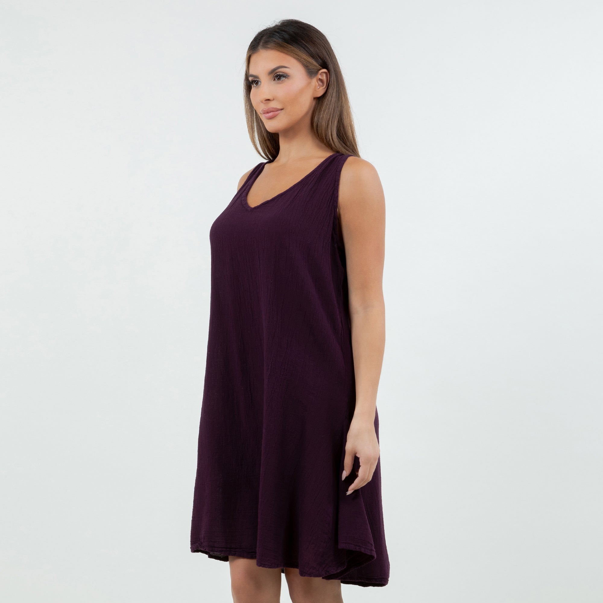 Peyton Dress 100% Cotton Gauze Sizing - Che Cose Belle