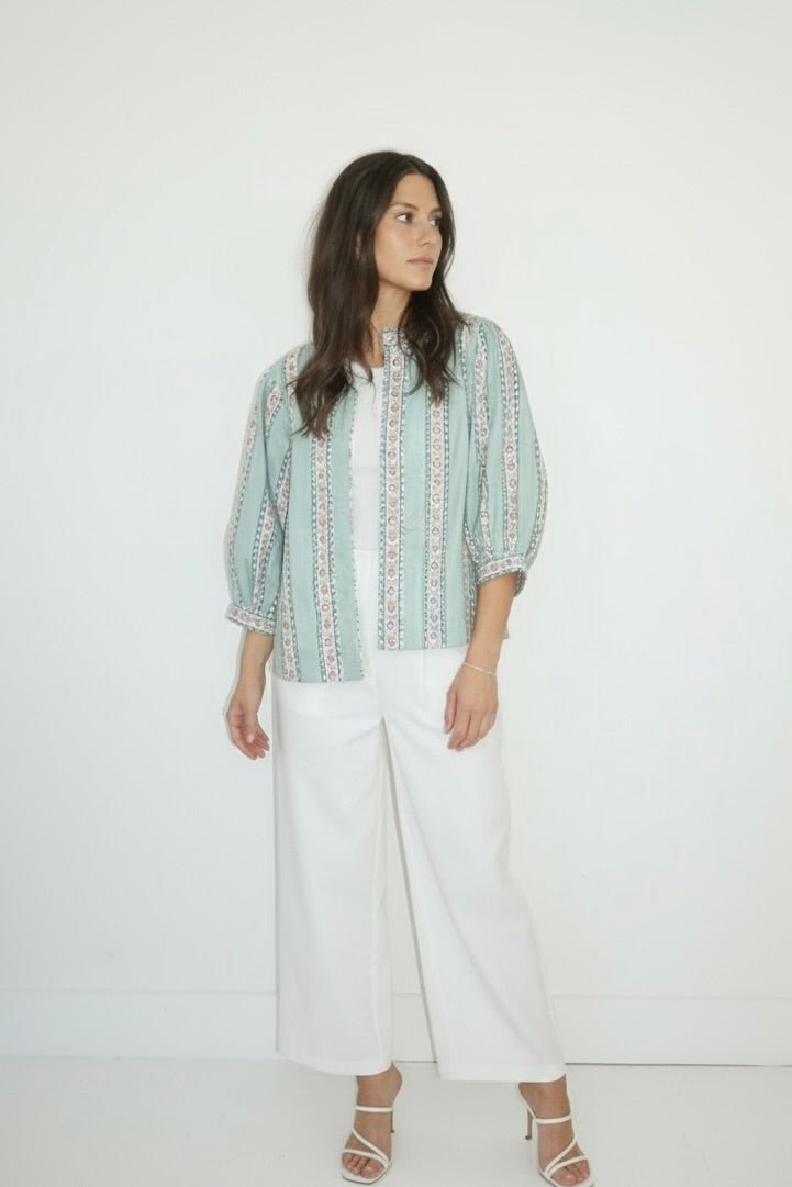 Peyton Shacket in Antique Floral - Che Cose Belle