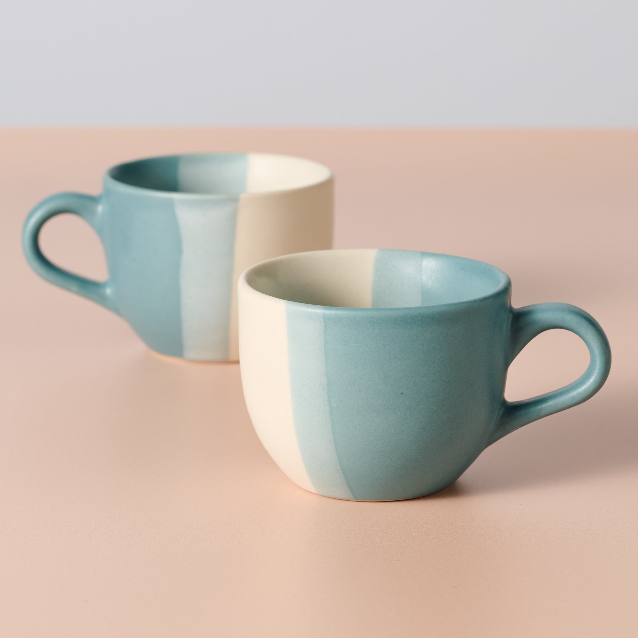 Pheeka Striped Tea Cups - Set of 2 - Che Cose Belle