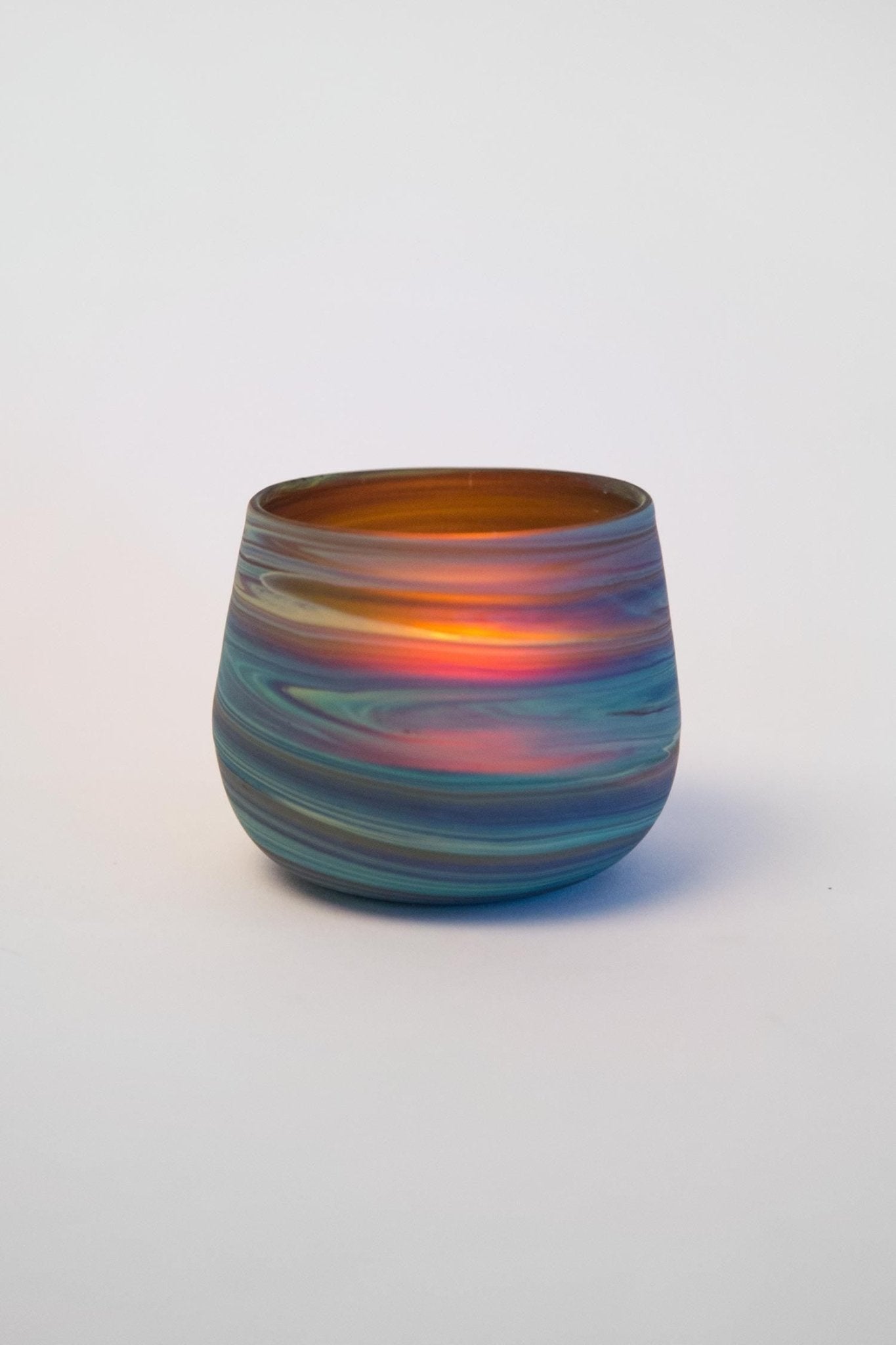 Phoenician Glass Candleholder - Che Cose Belle