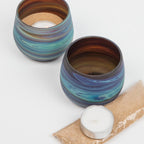 Phoenician Glass Candleholder - Che Cose Belle