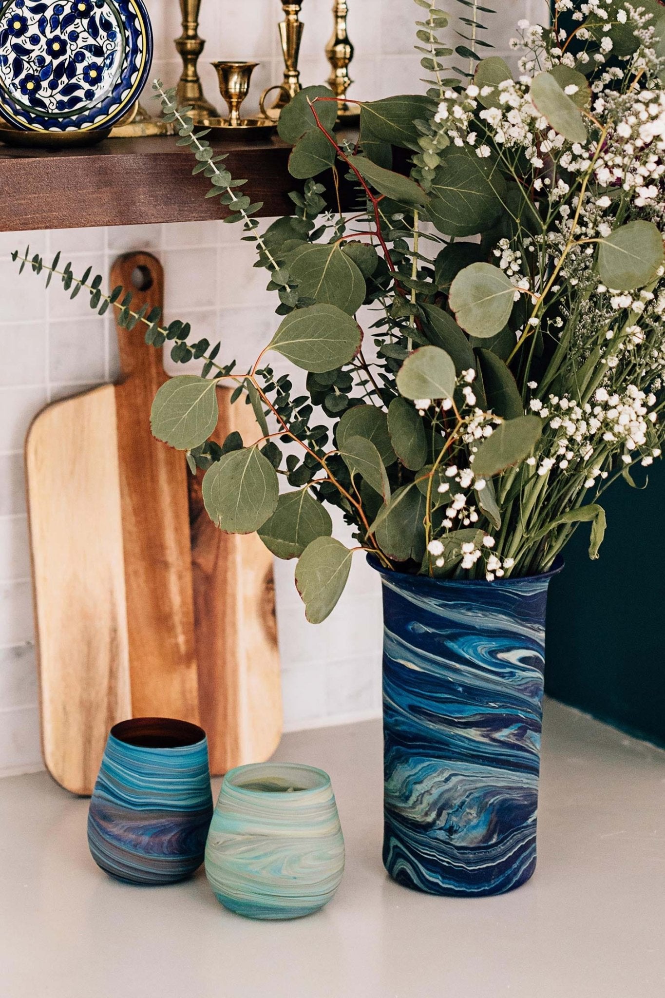 Phoenician Glass Vase - Che Cose Belle