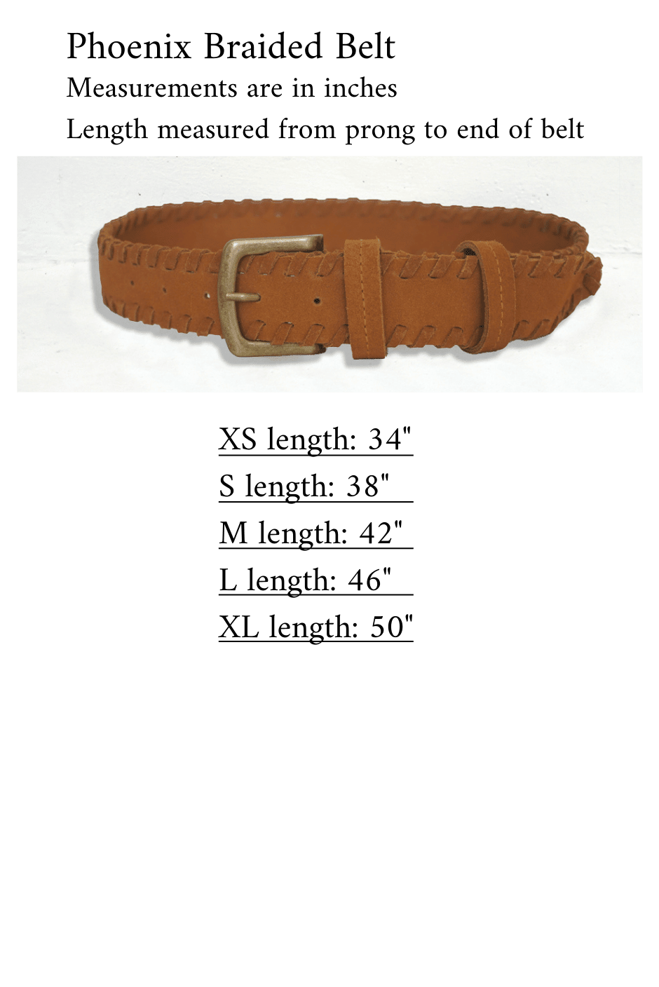 Phoenix Braided Belt in Caramel - Che Cose Belle