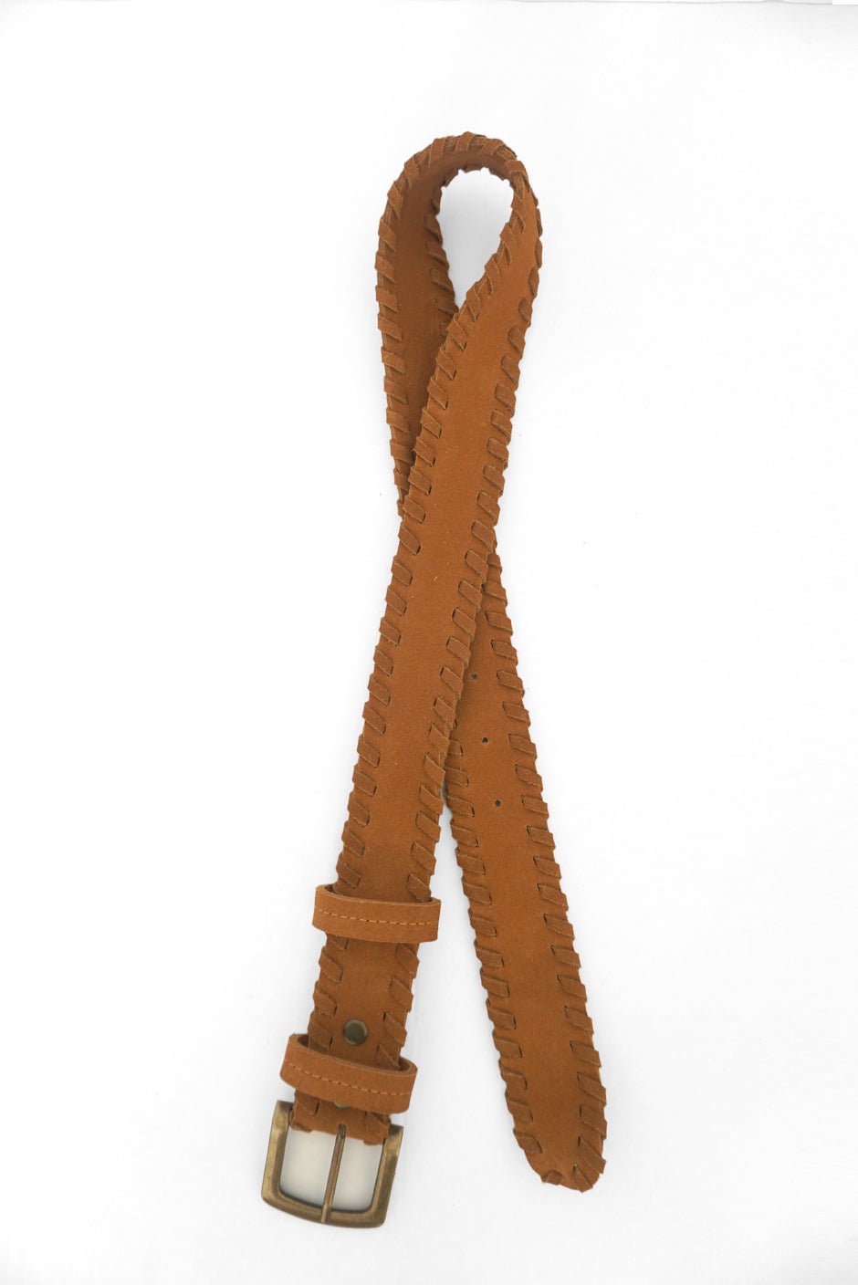 Phoenix Braided Belt in Caramel - Che Cose Belle