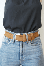 Phoenix Braided Belt in Caramel - Che Cose Belle