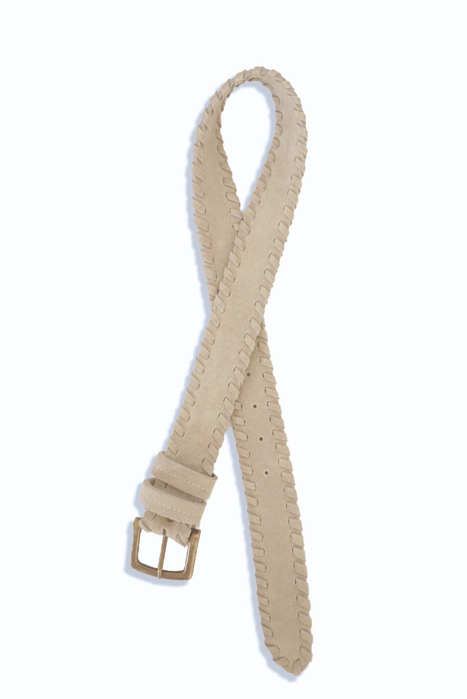 Phoenix Braided Belt in Stone - Che Cose Belle