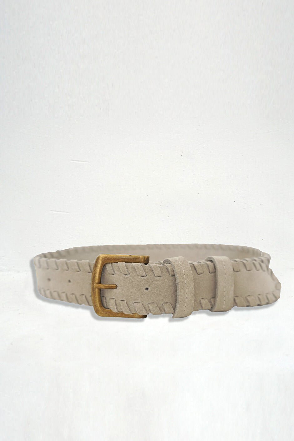 Phoenix Braided Belt in Stone - Che Cose Belle