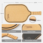 Pickleball Charcuterie Cutting Board -"Pickleball is My RETIREMENT Plan" - Che Cose Belle