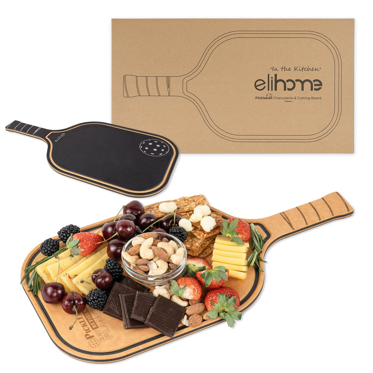 Pickleball Charcuterie Cutting Board -"Pickleball is My RETIREMENT Plan" - Che Cose Belle