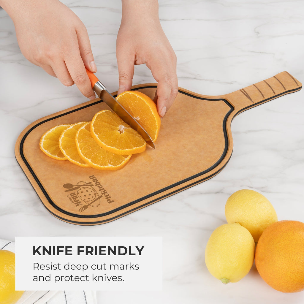 Pickleball Charcuterie Cutting Board - "Today's Menu: Pickleball" - Che Cose Belle