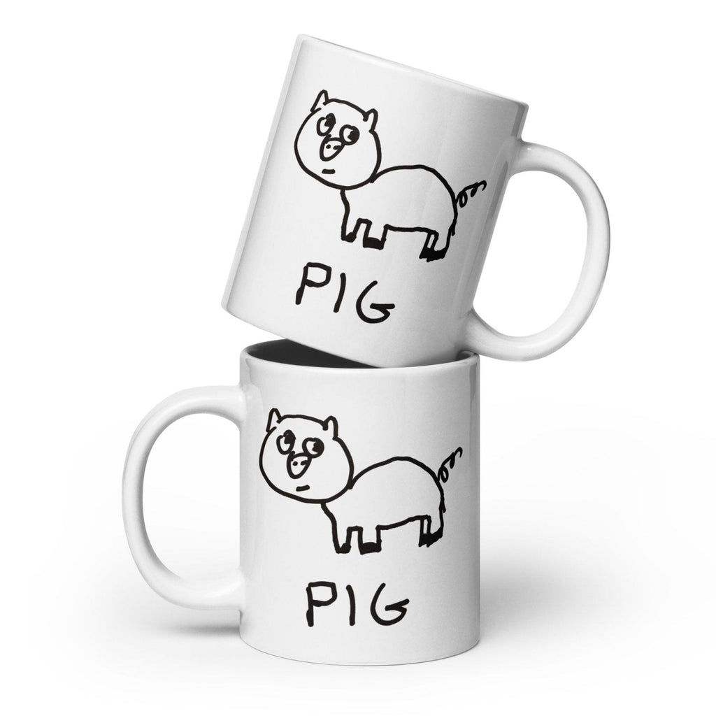 Pig - 20 oz. Mug - Che Cose Belle
