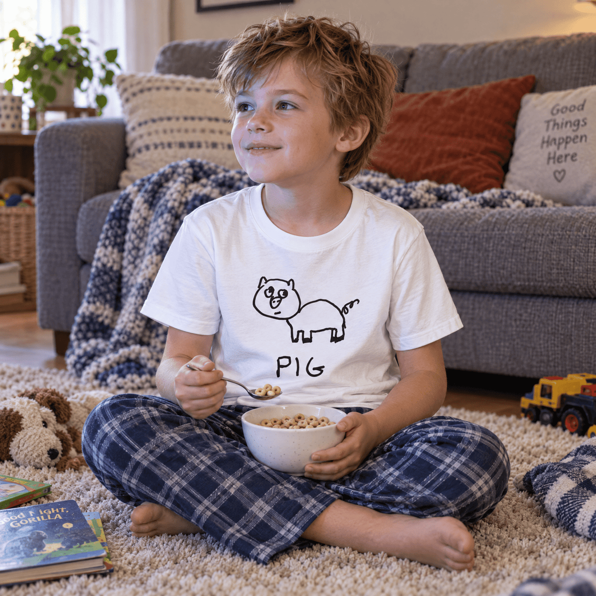 Pig - Kids T-Shirt - Che Cose Belle