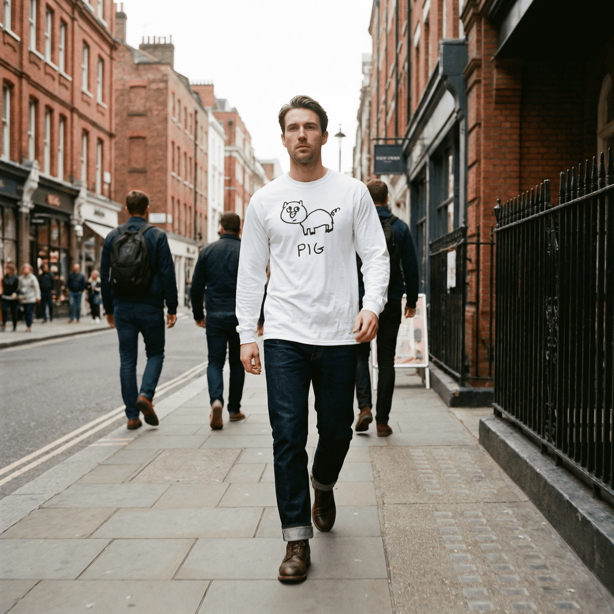 Pig - Long Sleeve Tee - Che Cose Belle