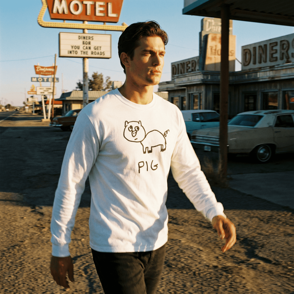 Pig - Long Sleeve Tee - Che Cose Belle