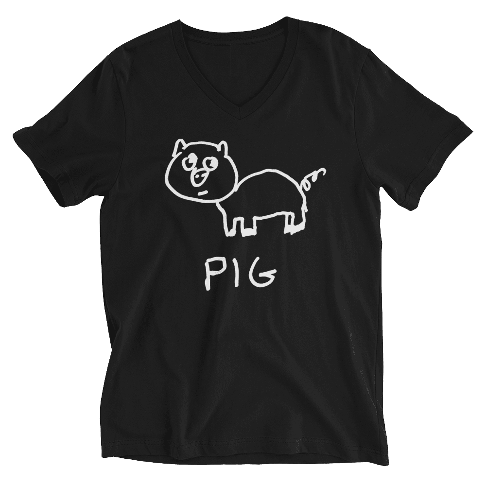 Pig - V-neck Tee - Che Cose Belle