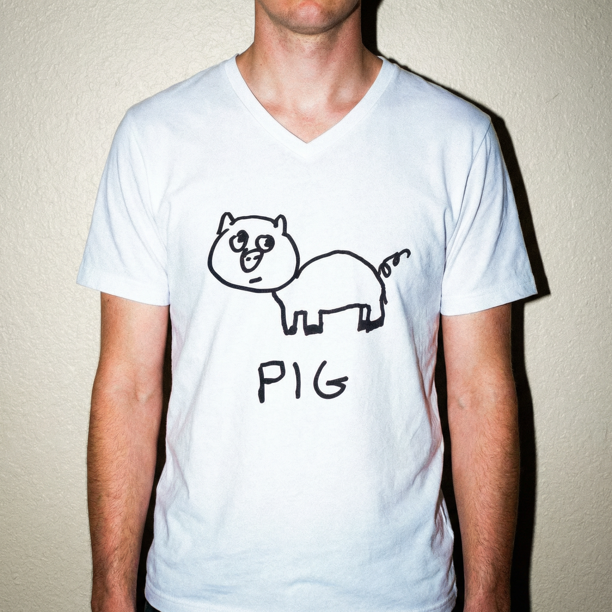 Pig - V-neck Tee