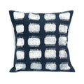 Pillow Cover - Tribal Cloth Indigo Spike - Che Cose Belle