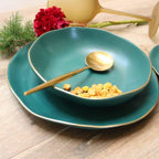 Pine Green Soup Bowl - Set of 4 - Che Cose Belle