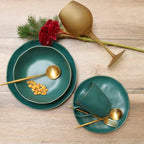 Pine Green Soup Bowl - Set of 4 - Che Cose Belle