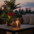 Pineapple Candle with Glass Hurricane - Che Cose Belle