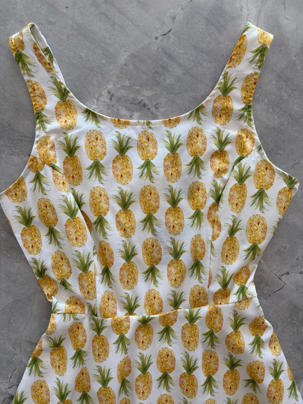 Pineapple Skater Dress - Che Cose Belle