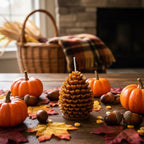 Pinecone Candle | Handcrafted | Rustic Fall Decor - Che Cose Belle