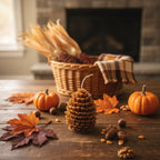 Pinecone Candle | Handcrafted | Rustic Fall Decor - Che Cose Belle