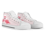 Pink Flamingo Love High Top Shoes - Che Cose Belle