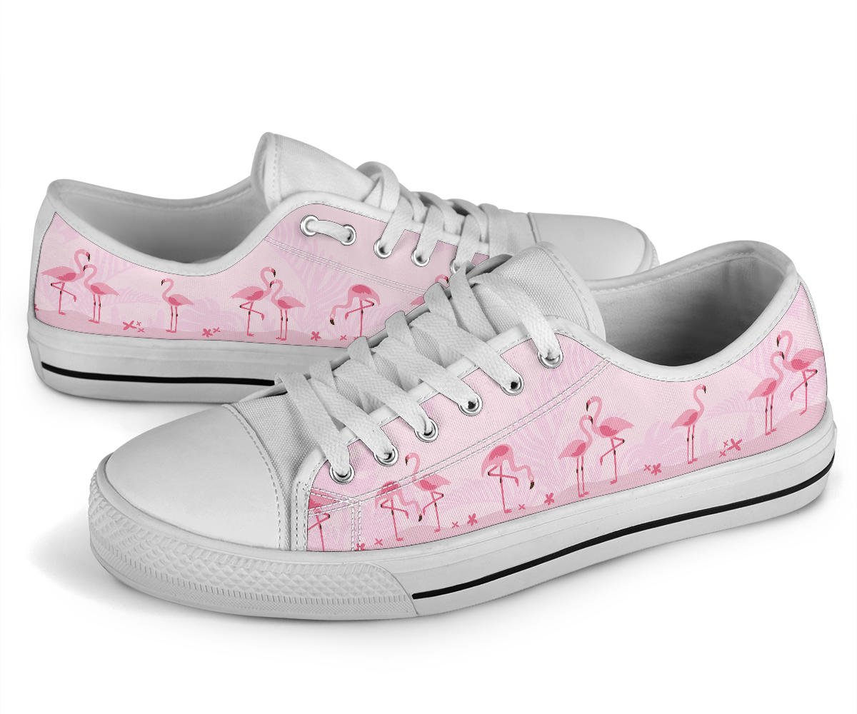 Pink Flamingo Low Top Shoes - Che Cose Belle