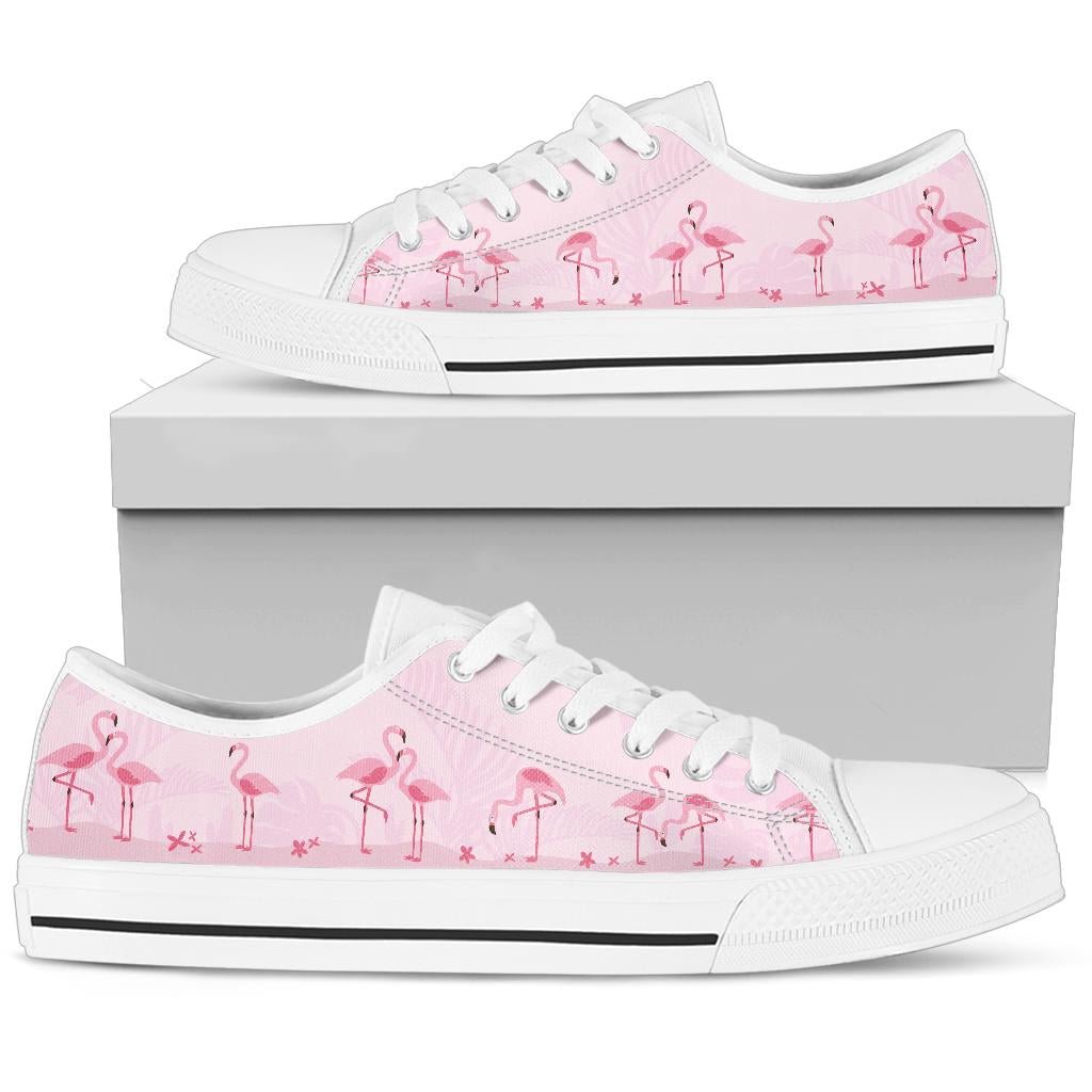 Pink Flamingo Low Top Shoes - Che Cose Belle