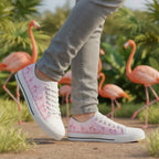 Pink Flamingo Low Top Shoes - Che Cose Belle