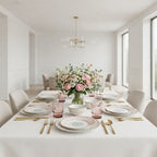 Pink & Gold Dinnerware Set - 16 Pieces - Che Cose Belle