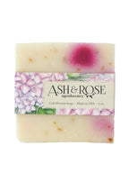 Pink Hydrangea Soap Scrub Bar - Che Cose Belle