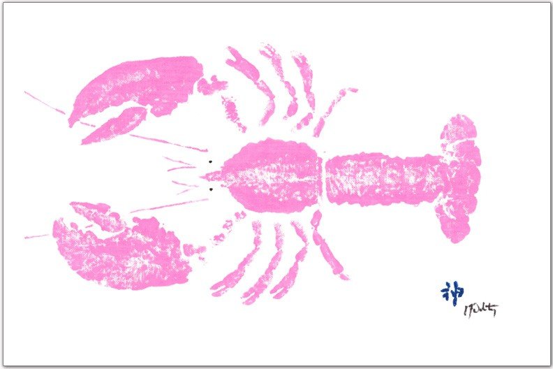 Pink Lobster Placemat | Beach House - Che Cose Belle