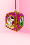 Pink Panettone Polish Glass Ornament - Che Cose Belle