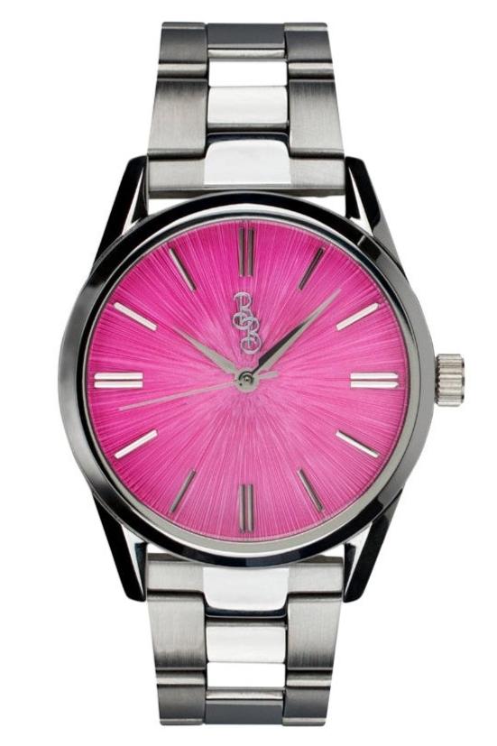 Pink Sunburst Watch - Che Cose Belle