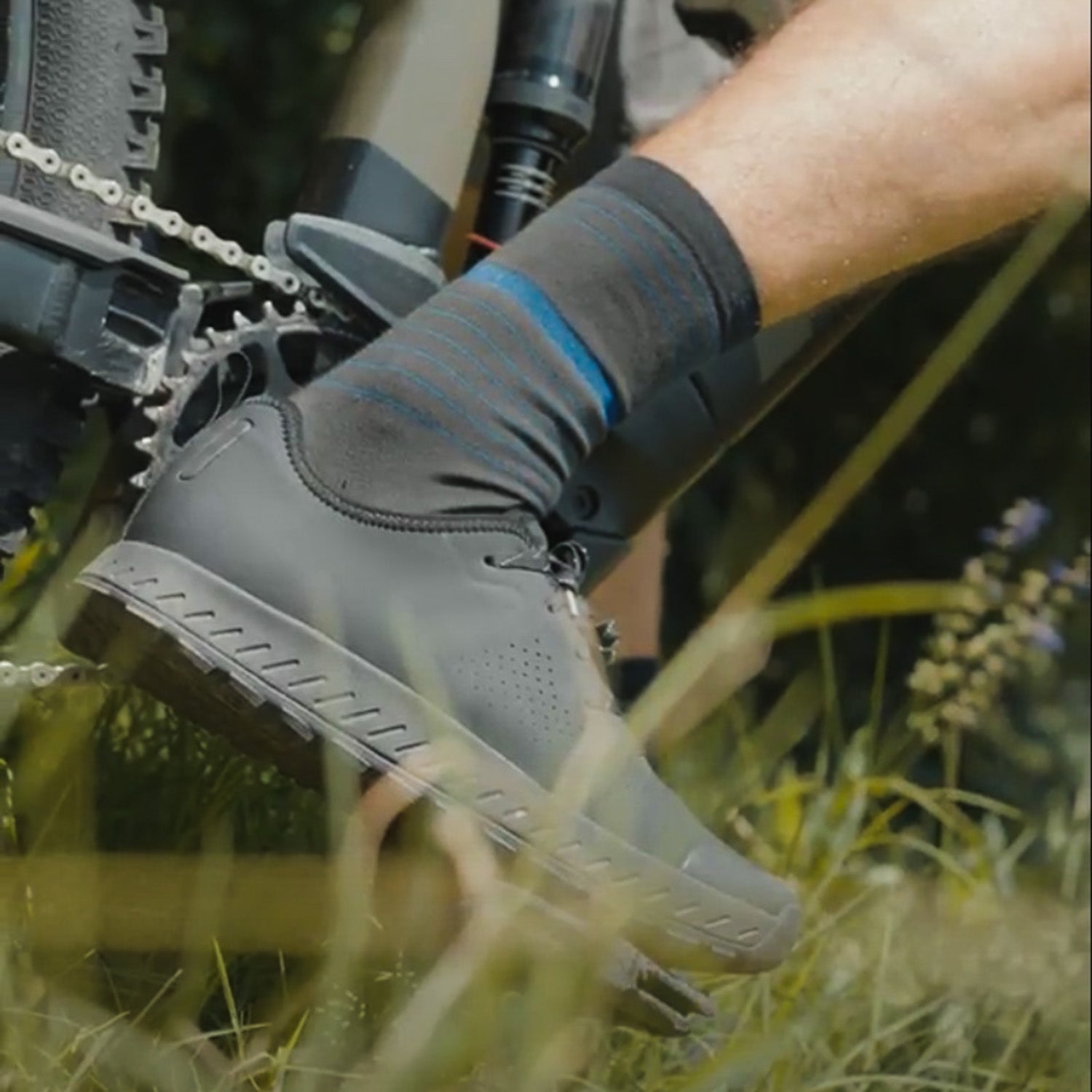 Pinstripe Crew Sock - Che Cose Belle